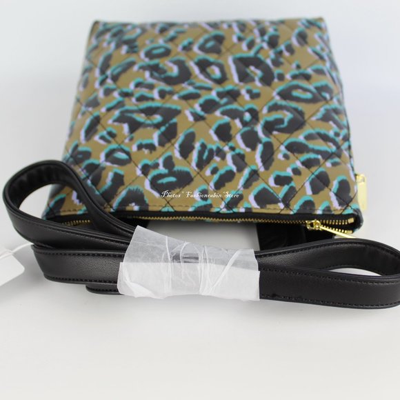 NWT Ted Baker Quiltoe Leopard Quilted Backpack - Picture 9 of 14